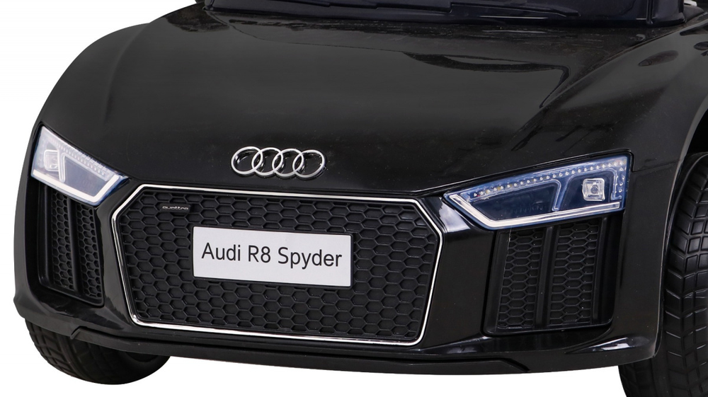 Ramiz Elektrinė mašina vaikams Audi R8 juodos spalvos