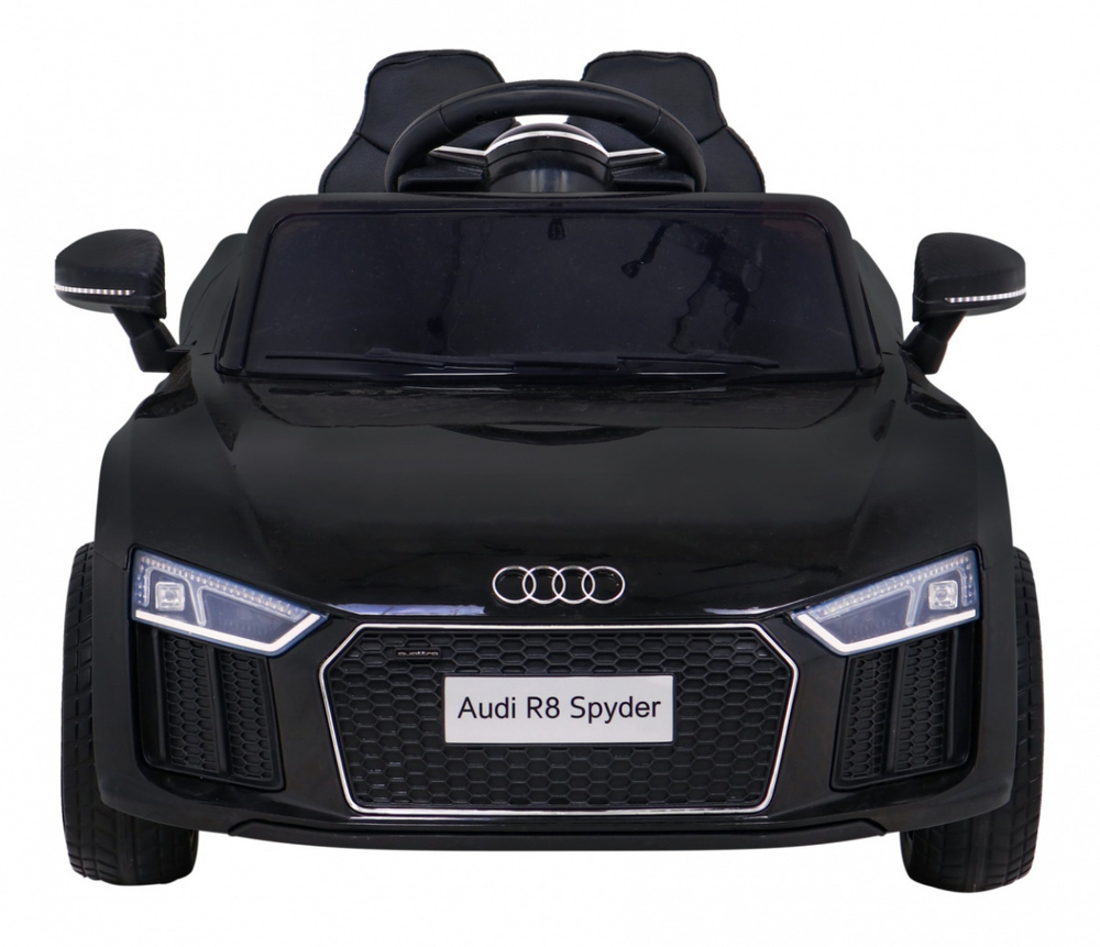 Ramiz Elektrinė mašina vaikams Audi R8 juodos spalvos