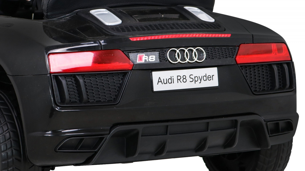 Ramiz Elektrinė mašina vaikams Audi R8 juodos spalvos