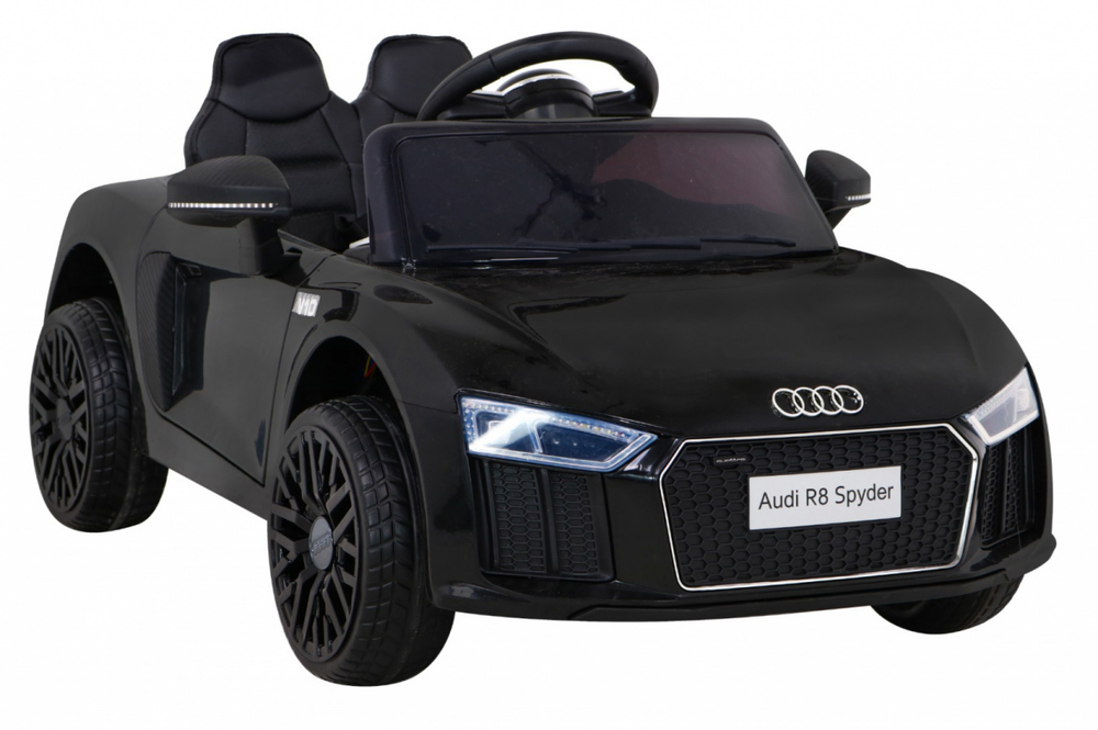 Ramiz Elektrinė mašina vaikams Audi R8 juodos spalvos