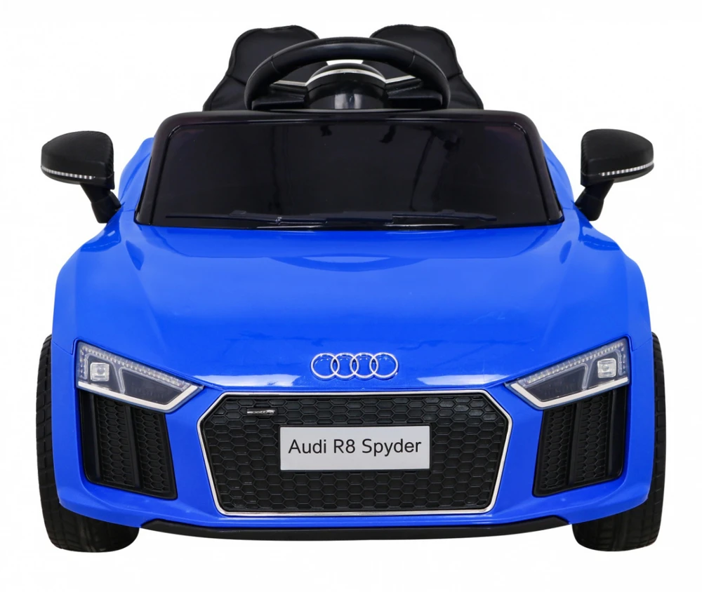 Elektrinė mašina vaikams Audi R8 mėlynos spalvos