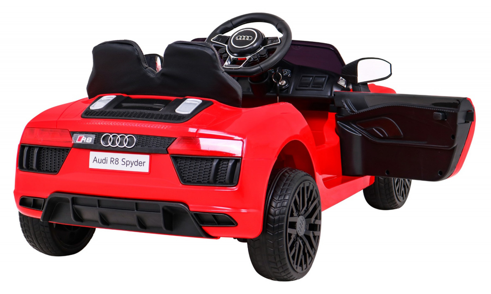 Ramiz Elektromobilis Audi R8, Raudona