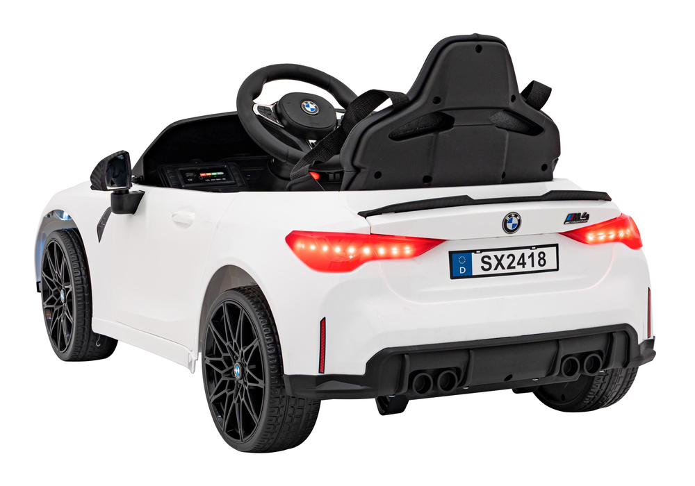 Triton Elektromobilis BMW M4 baltas