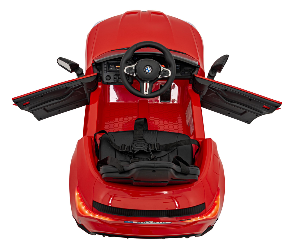 Ramiz Vaikiškas elektromobilis BMW M4 raudonas