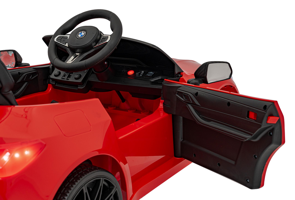 Ramiz Vaikiškas elektromobilis BMW M4 raudonas