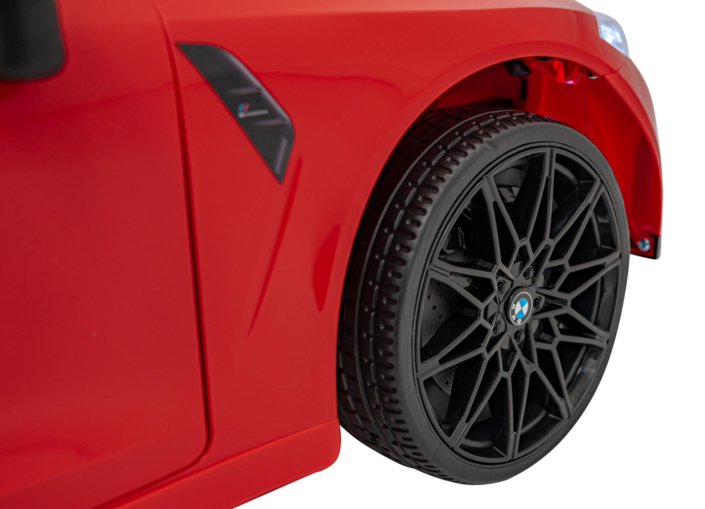 Ramiz Vaikiškas elektromobilis BMW M4 raudonas