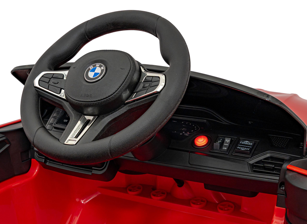 Ramiz Vaikiškas elektromobilis BMW M4 raudonas