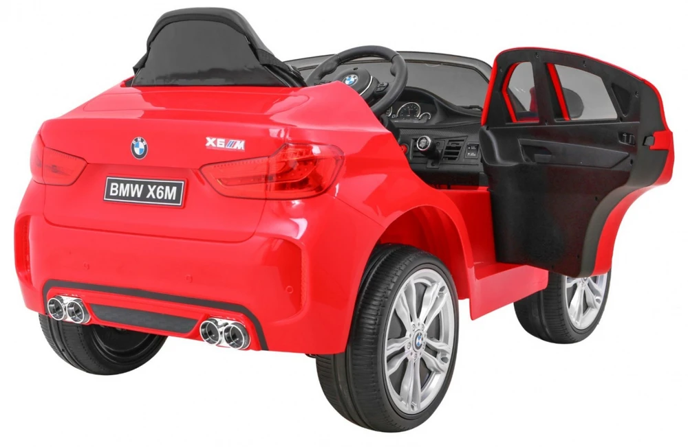 Ramiz Elektromobilis BMW X6M, Raudona