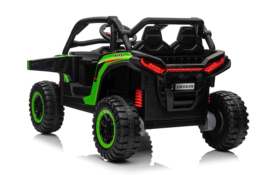 1Life Elektromobilis Buggy 4x4 KCK 24V Žalias