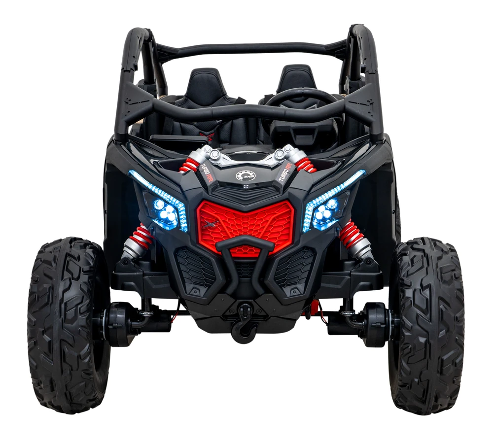 Ramiz Dvivietis elektromobilis vaikams can-am MAVERICK 24v 14Ah juodas