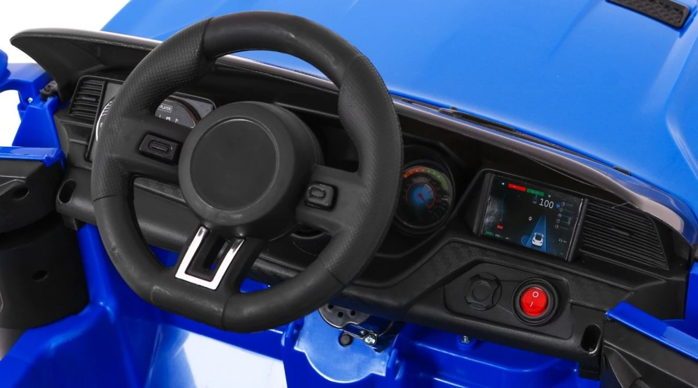 Ramiz Elektrinė mašina vaikams GT Sport mėlynos spalvos