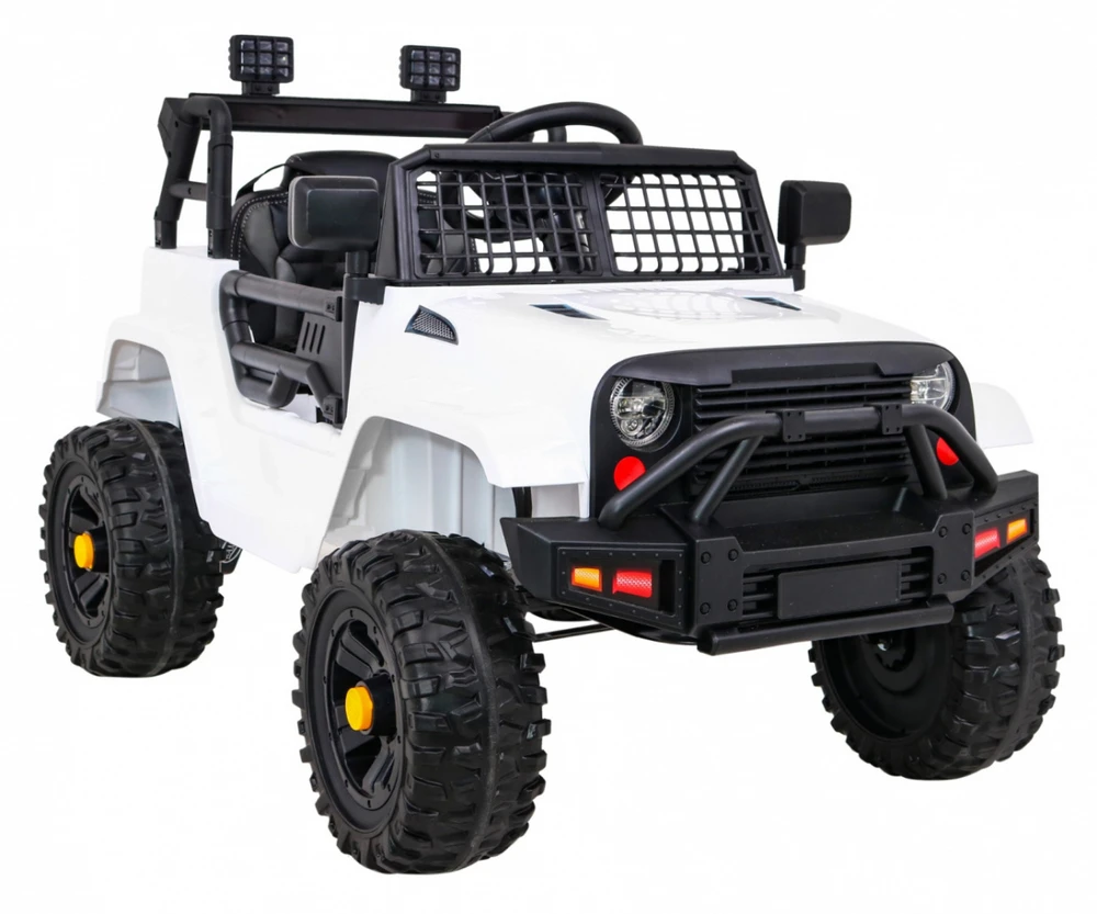 Ramiz Elektromobilis Jeep Dark Night, Baltas