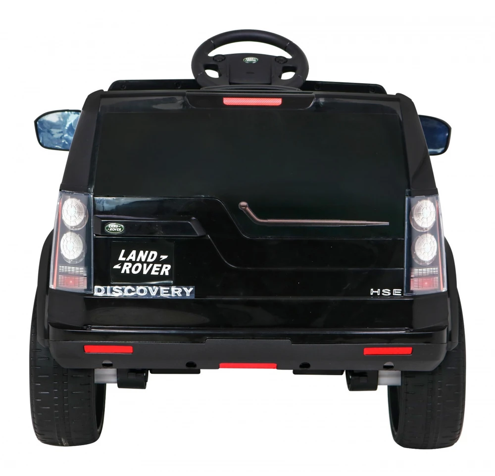Ramiz Elektromobilis Land Rover Discovery, juodas