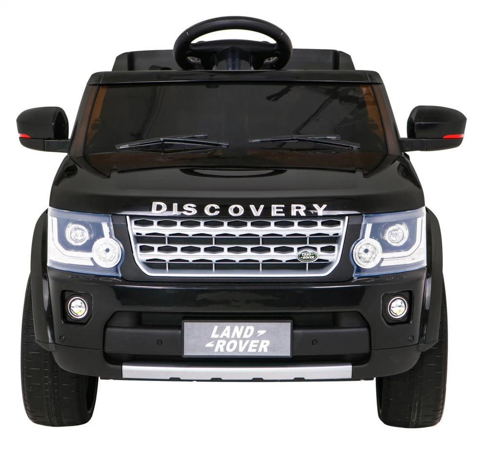 Ramiz Elektromobilis Land Rover Discovery, juodas