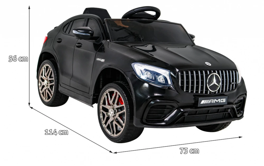 Ramiz Elektromobilis vaikams Mercedes GLC 63S