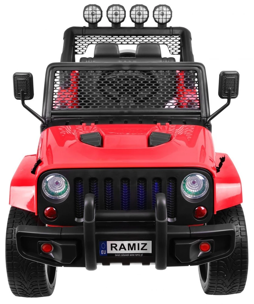Ramiz Elektromobilis vaikams RAPTOR DRIFTER 4X4 S2388 RAUDONAS