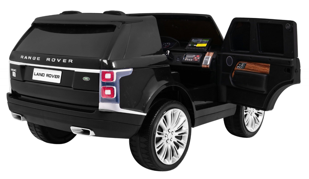 Land Rover Dvivietis elektromobilis Range Rover HSE, Juodas
