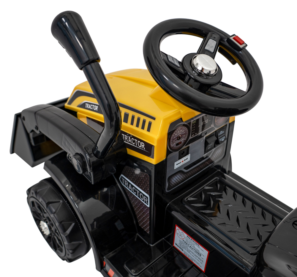 RAMIZ Transporto priemonė Excavator Tractor G320 geltonos spalvos