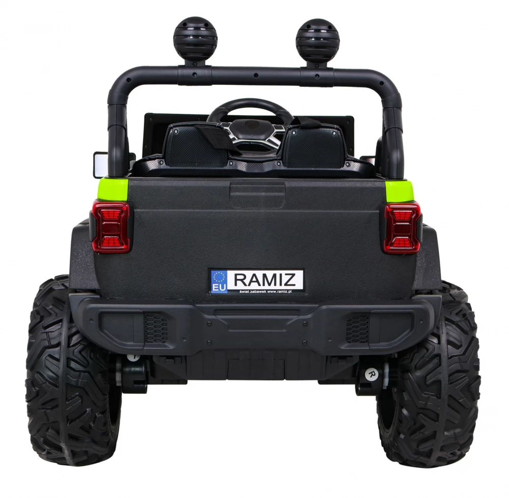Ramiz Elektromobilis vaikams Master Of Terain žalias