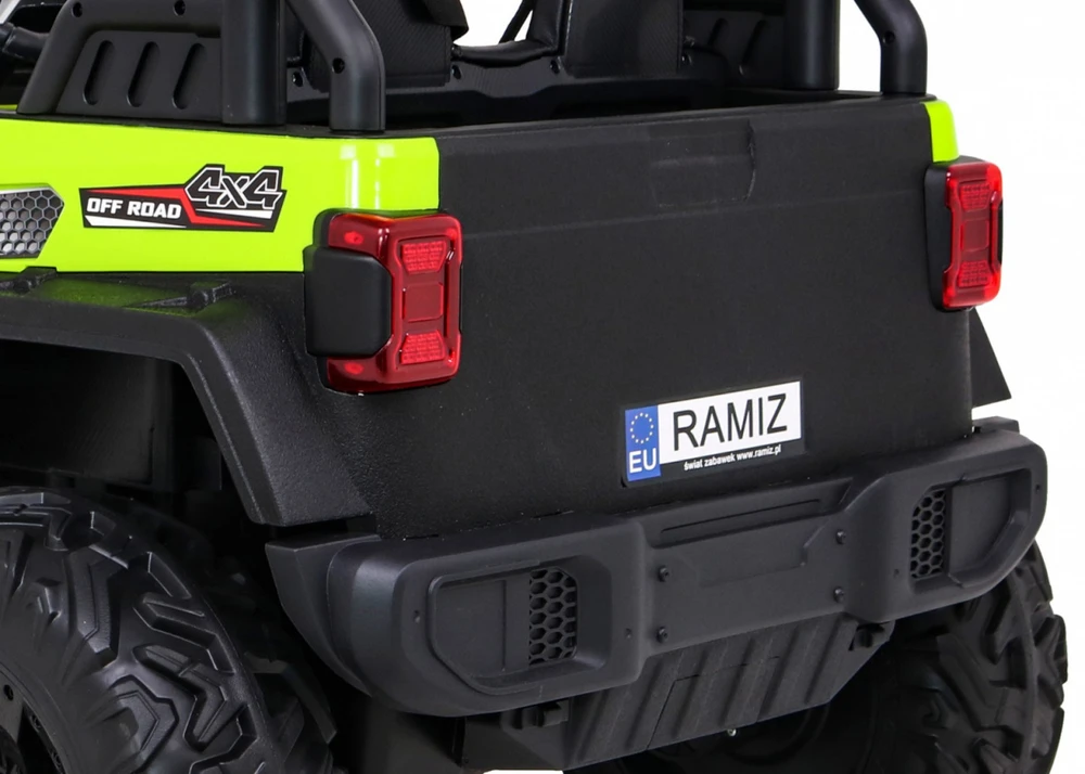 Ramiz Elektromobilis vaikams Master Of Terain žalias
