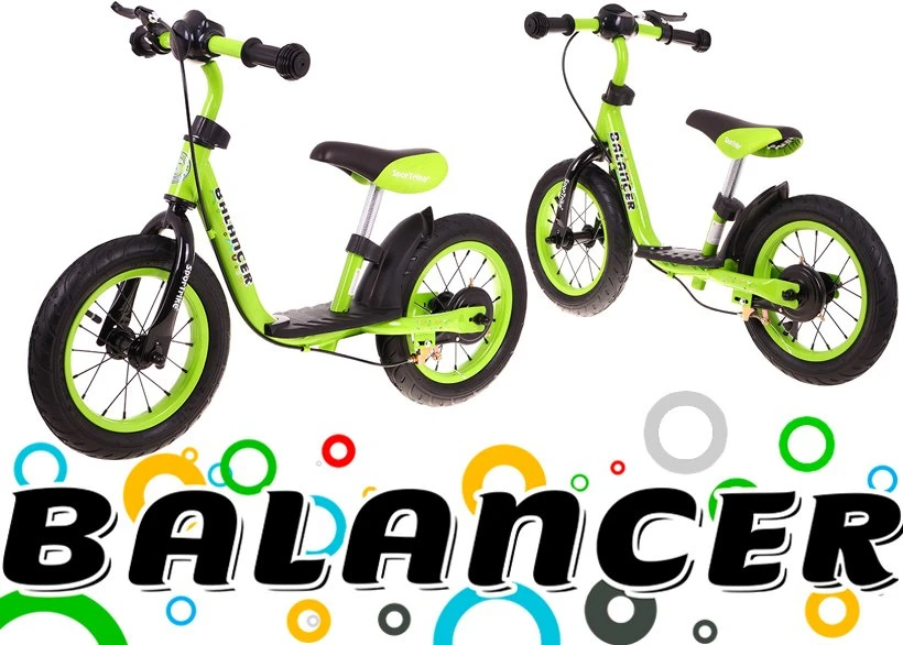 Balansinis dviratis SporTrike, žalias