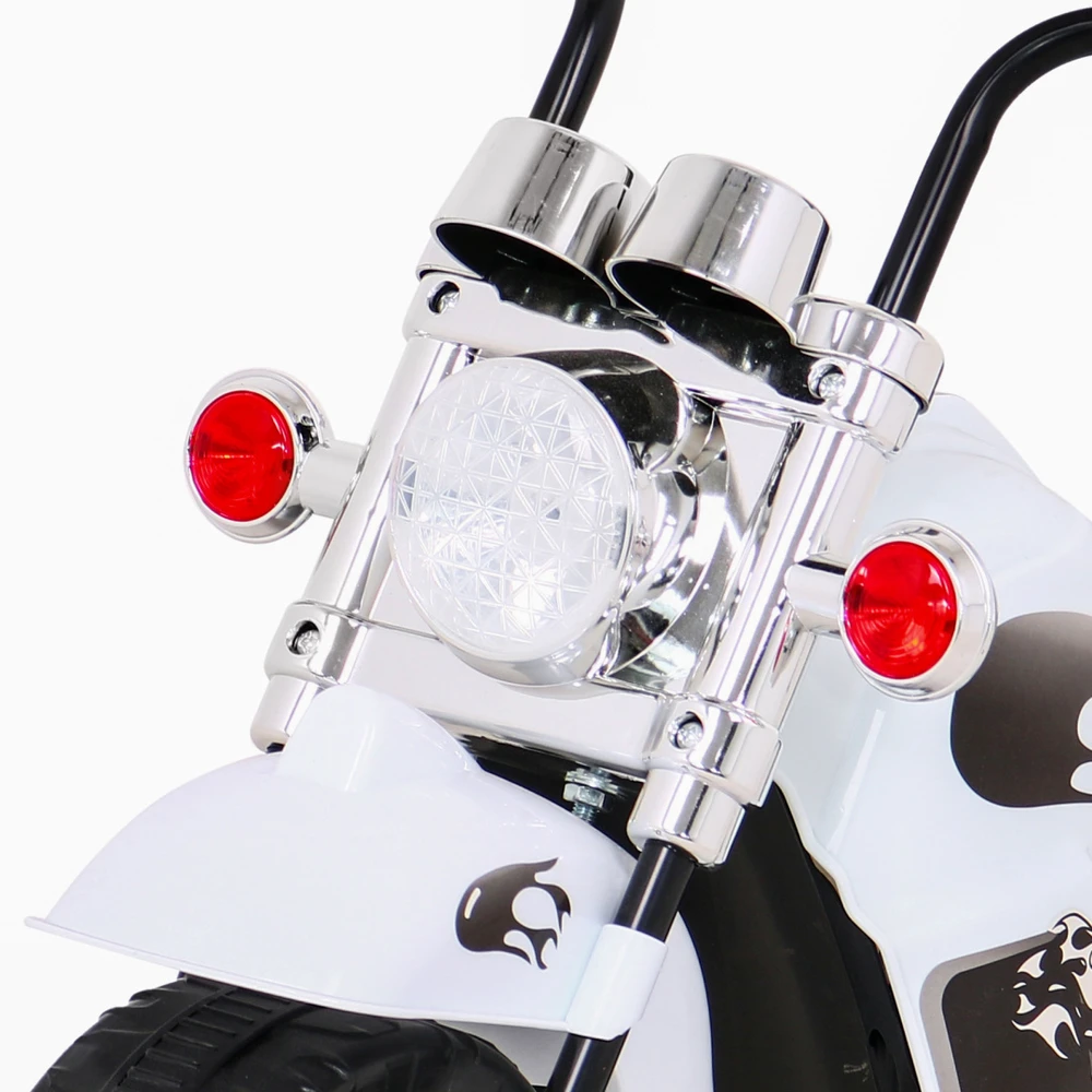 Ramiz Elektrinis motociklas Hot Chopper, Baltas