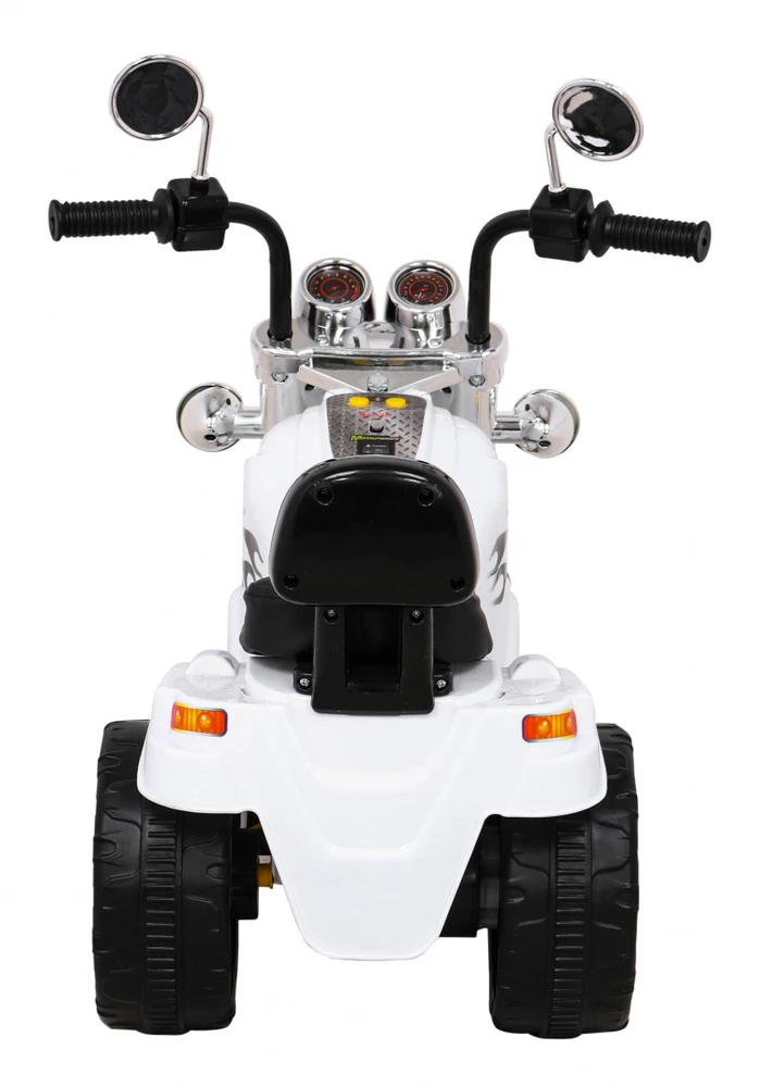 Ramiz Elektrinis motociklas Hot Chopper, Baltas