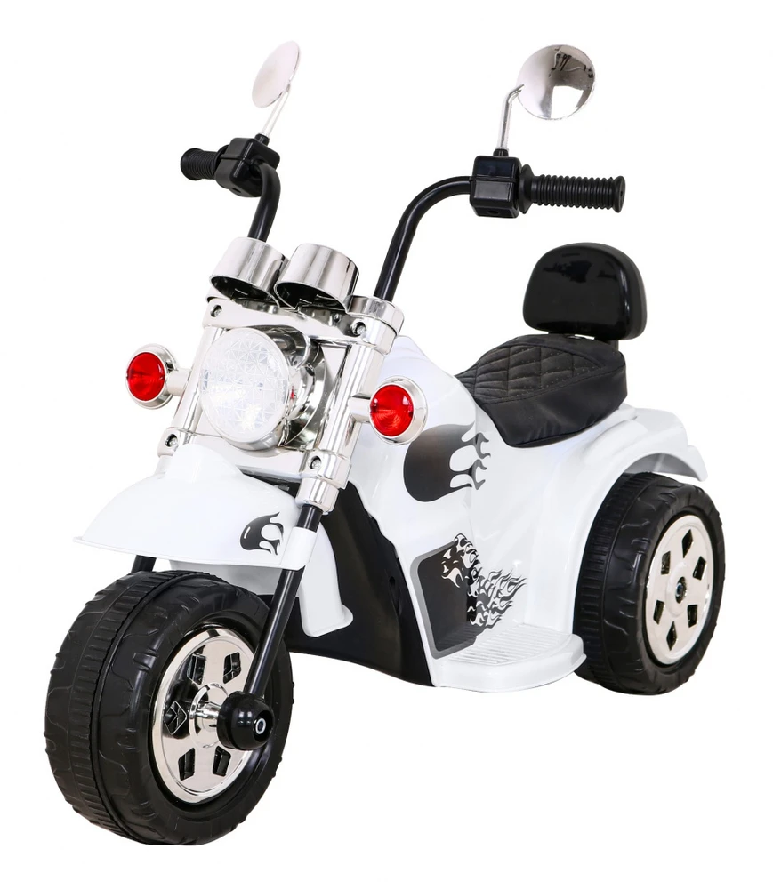 Ramiz Elektrinis motociklas Hot Chopper, Baltas