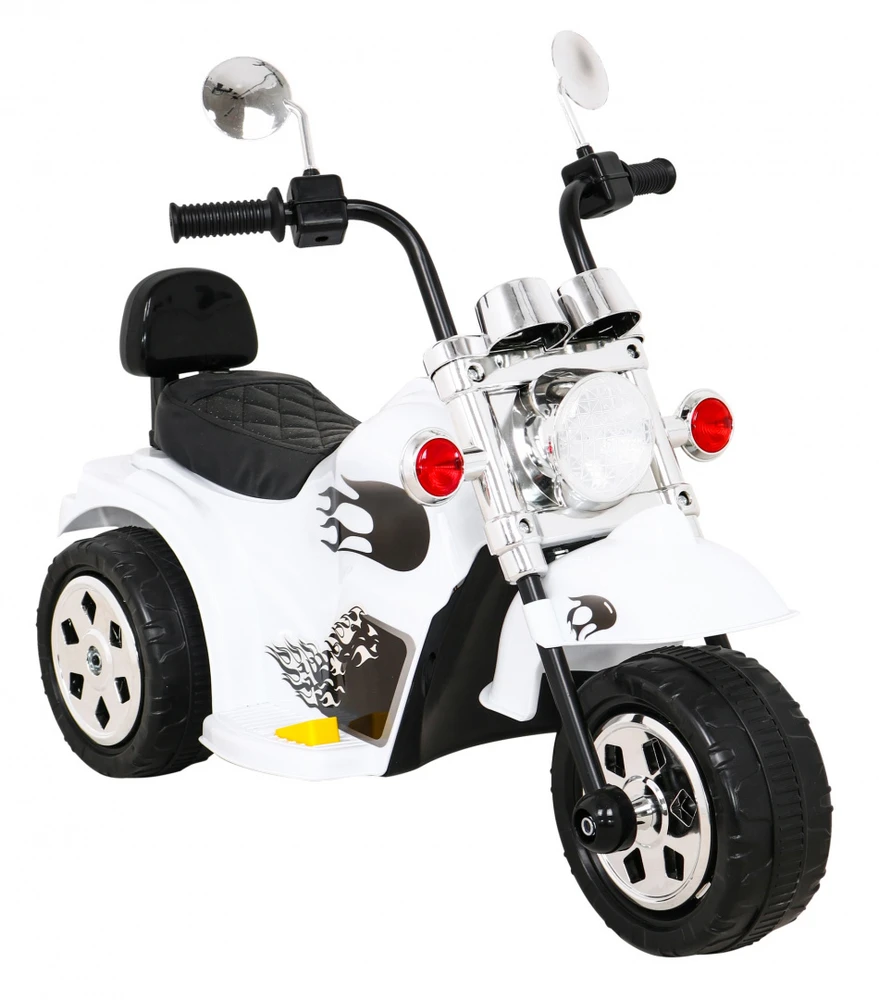 Ramiz Elektrinis motociklas Hot Chopper, Baltas