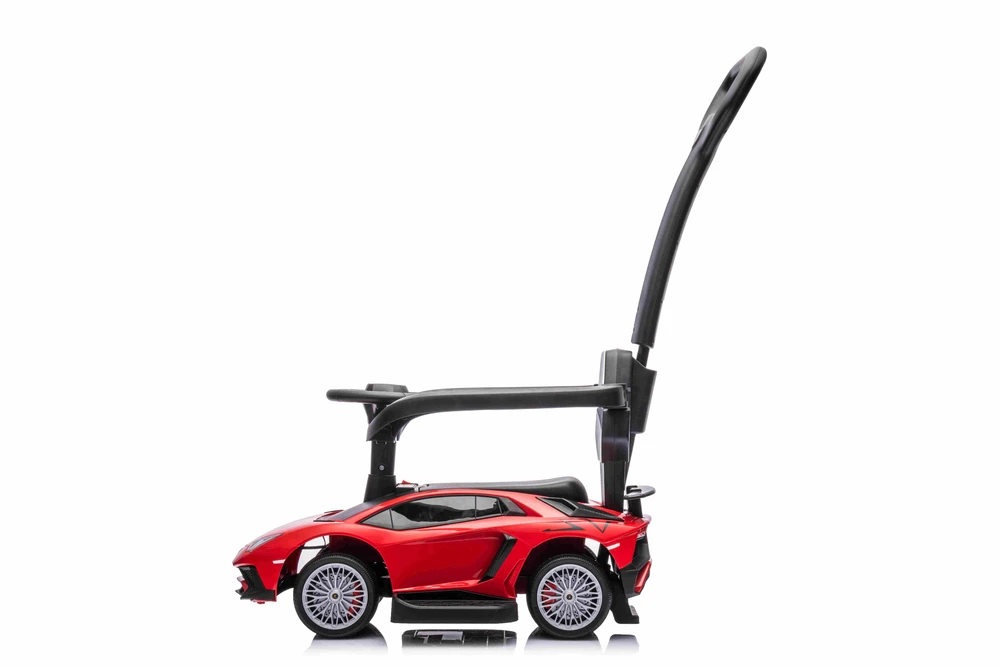 Ramiz Vaikiškas Lamborghini Aventador SV elektrinis paspirtukas su garsais ir LED šviesomis, iki 30 kg