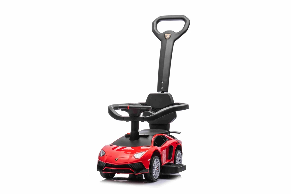 Ramiz Vaikiškas Lamborghini Aventador SV elektrinis paspirtukas su garsais ir LED šviesomis, iki 30 kg