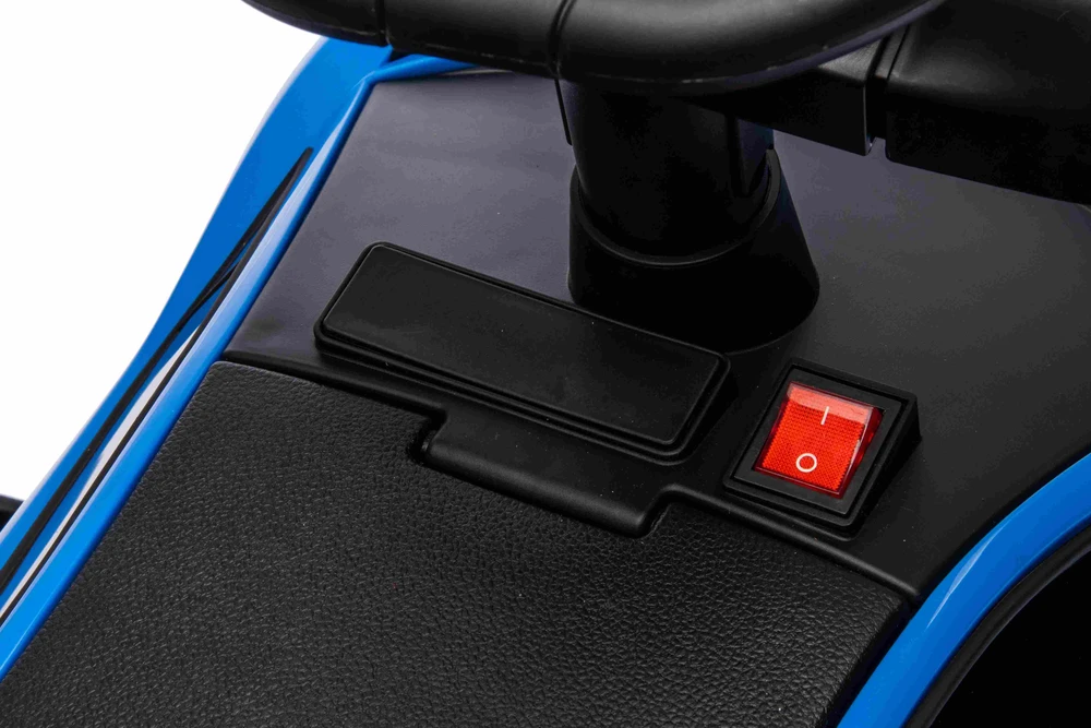 Ramiz Vaikiškas Lamborghini Aventador SV elektrinis triratukas su garsais ir LED šviesomis, iki 30 kg, juodas