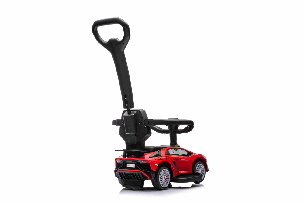 Ramiz Vaikiškas Lamborghini Aventador SV elektrinis paspirtukas su garsais ir LED šviesomis, iki 30 kg