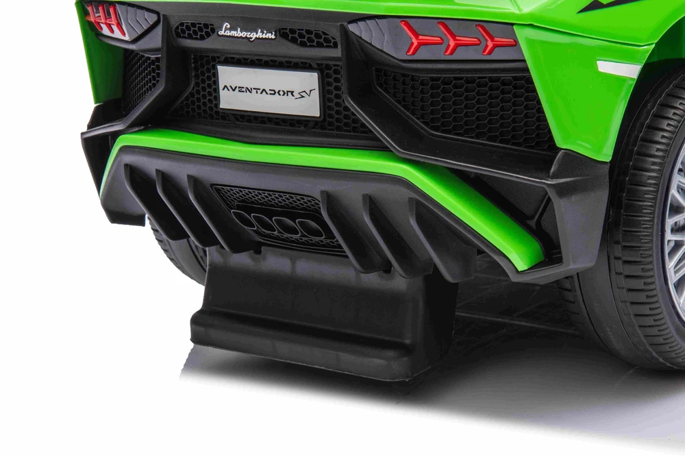 Roger Vaikiškas Lamborghini Aventador SV elektrinis triratukas su garsais ir LED šviesomis, iki 30 kg