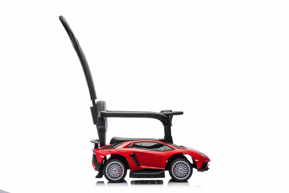 Ramiz Vaikiškas Lamborghini Aventador SV elektrinis paspirtukas su garsais ir LED šviesomis, iki 30 kg