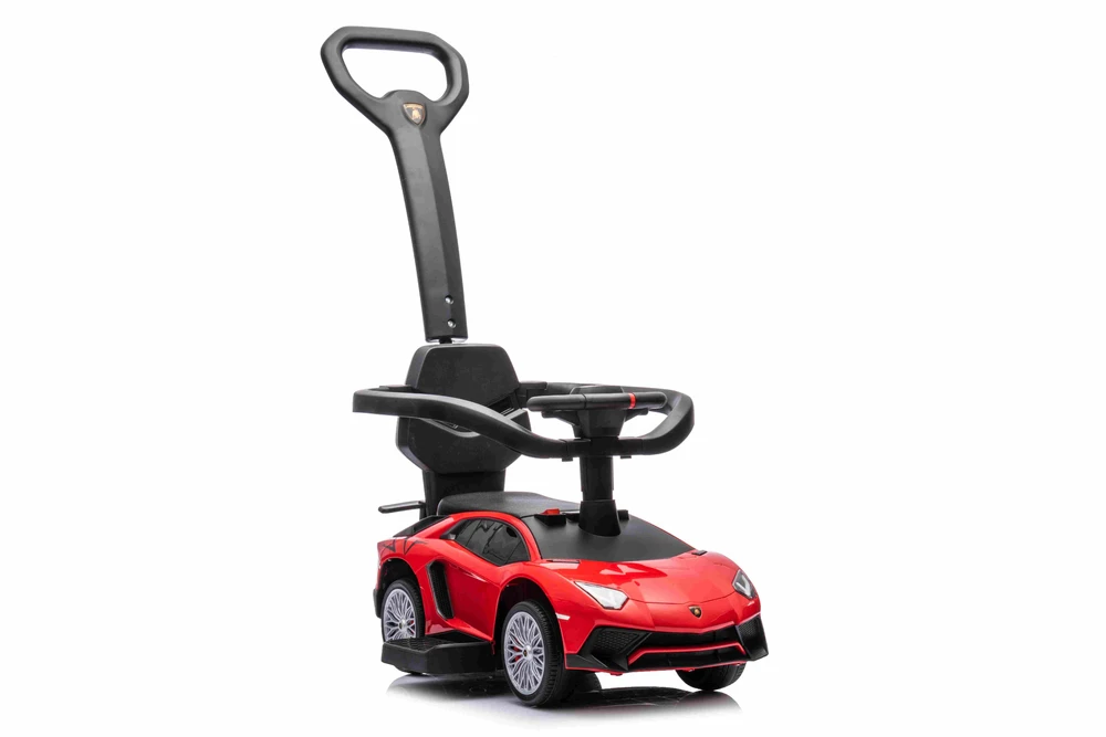 Ramiz Vaikiškas Lamborghini Aventador SV elektrinis paspirtukas su garsais ir LED šviesomis, iki 30 kg