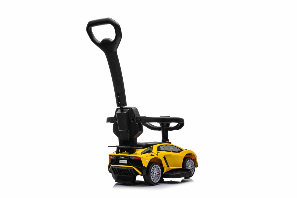 Ramiz Vaikiškas Lamborghini Aventador SV elektrinis triratukas su garsais ir LED šviesomis, iki 30 kg