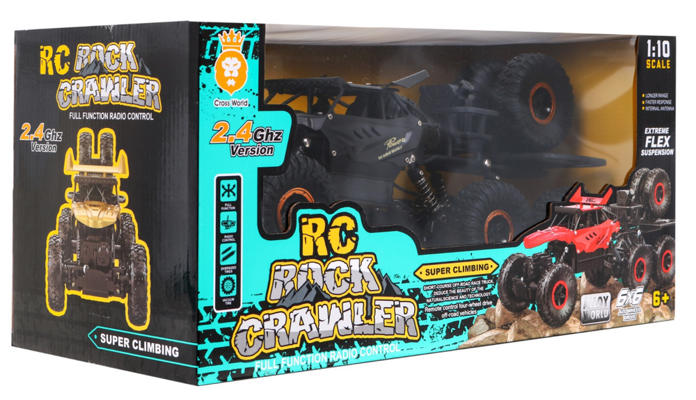 Ramiz Crawler radijo bangomis valdomas ROCK 1:10