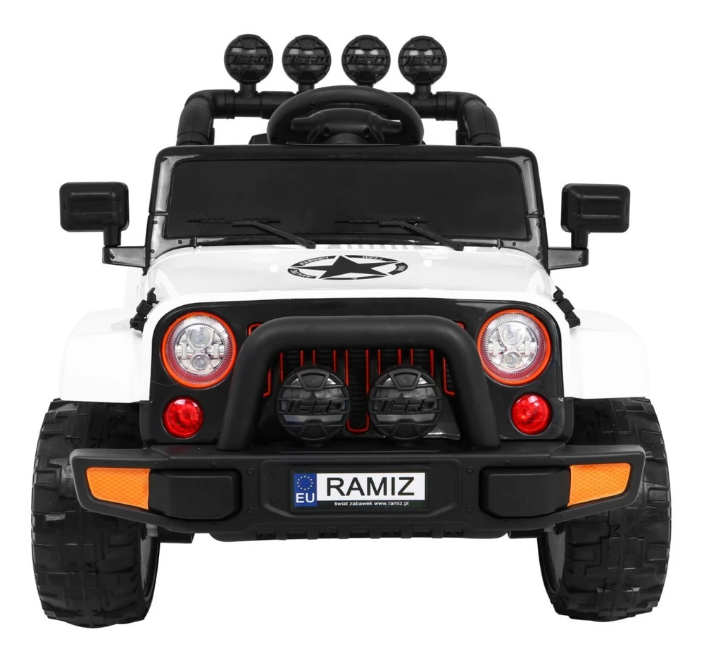 Ramiz Elektromobilis Full Time 4WD 4x4, Baltas