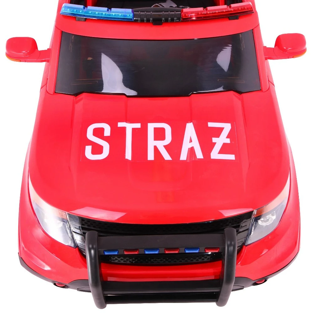Ramiz Elektromobilis Fire Brigade + sirenos + megafonas