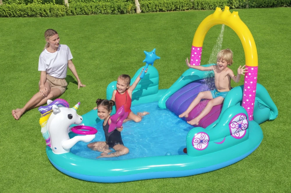 Bestway 53097 pripučiama žaidimų aikštelė - baseinas Vienaragis
