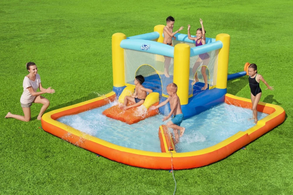 Bestway H2OGO Beach Bounce Pripučiamas vaikiškas vandens parkas
