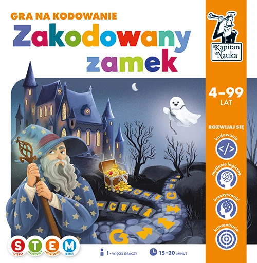 Kapitan Nauka Kapitono mokslas. Užkoduotas pilies dėlionės žaidimas