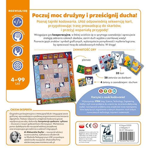 Kapitan Nauka Kapitono mokslas. Užkoduotas pilies dėlionės žaidimas