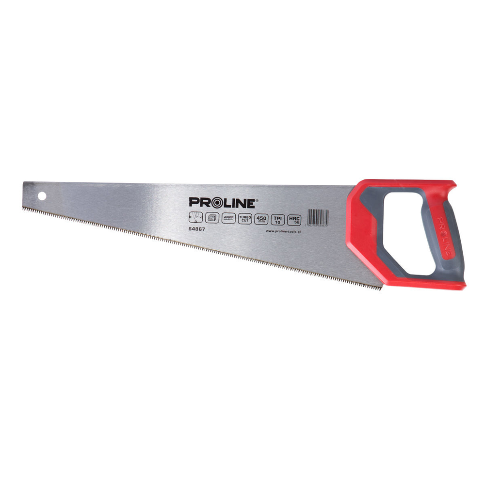 Rankinis pjūklas "Proline" 400 mm, 10z c., 3 aštrių briaunų. Turbocut
