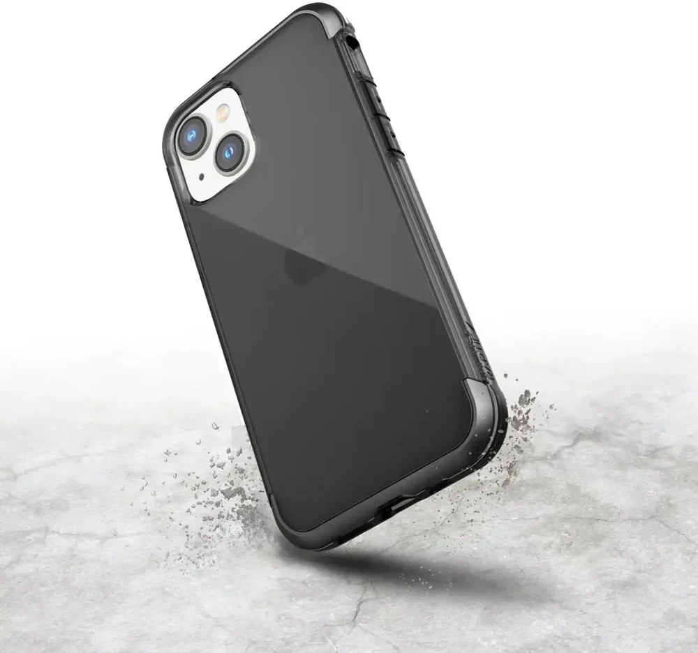 Raptic X-Doria Air Apple iPhone 14 Plus armored dėklas telefonui pilkos spalvos