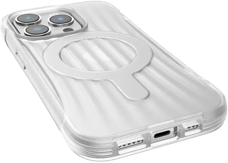 Raptic X-Doria Clutch Apple iPhone 14 Pro su MagSafe dėklas telefonui mėlynos spalvos