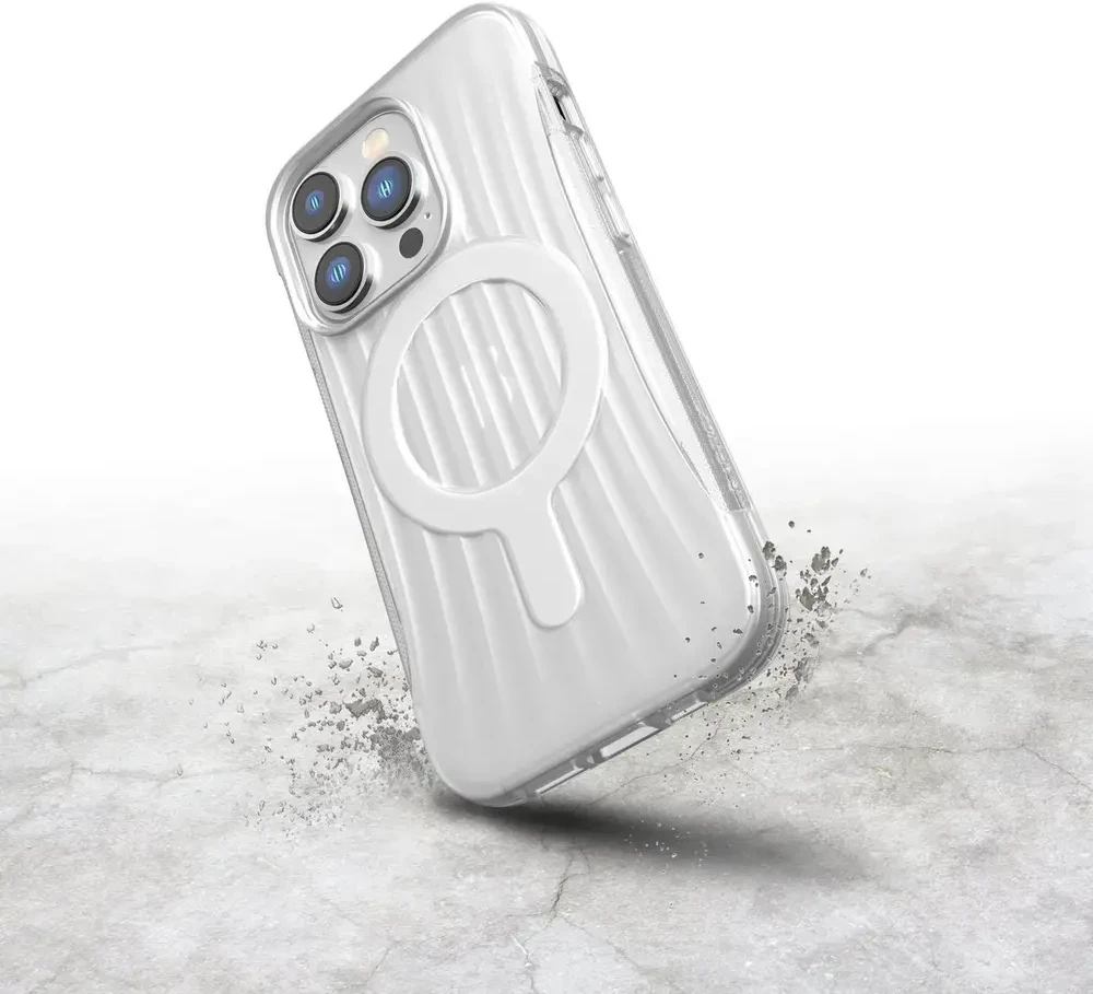 Raptic X-Doria Clutch Apple iPhone 14 Pro su MagSafe dėklas telefonui mėlynos spalvos