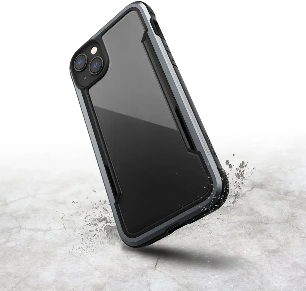 Raptic X-Doria Shield Apple iPhone 14 armored dėklas telefonui juodos spalvos