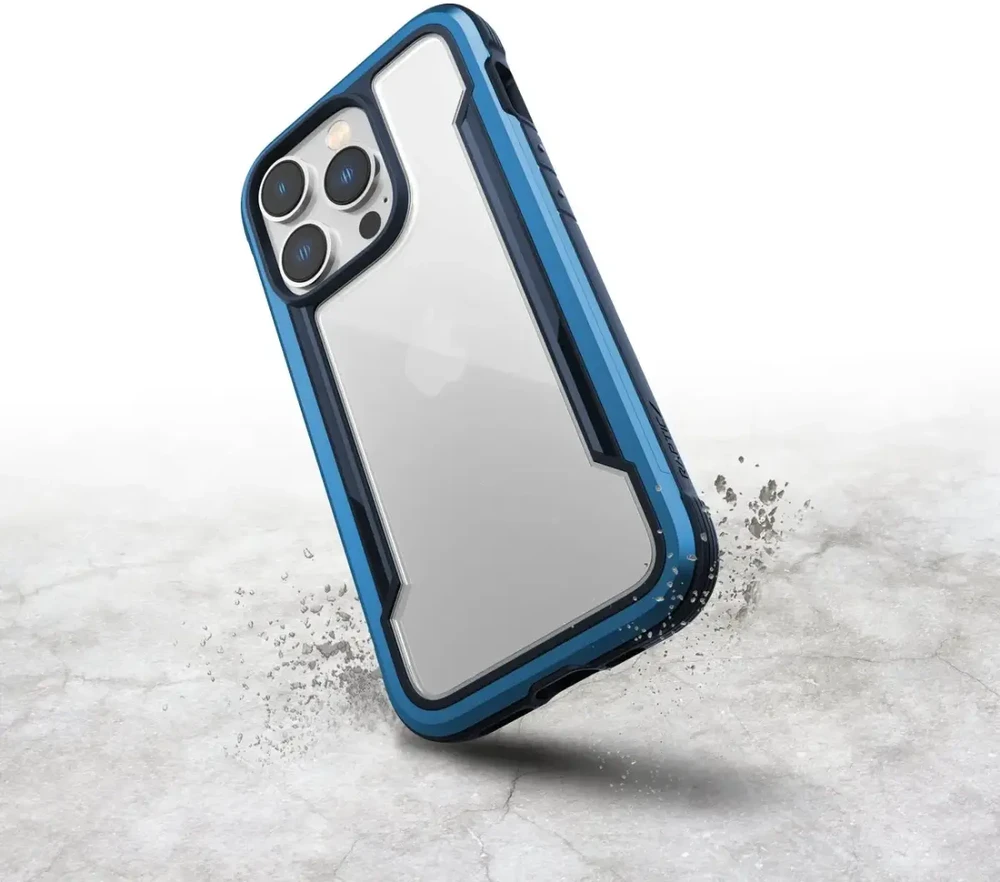 Raptic X-Doria Shield Apple iPhone 14 Pro armored dėklas telefonui mėlynos spalvos
